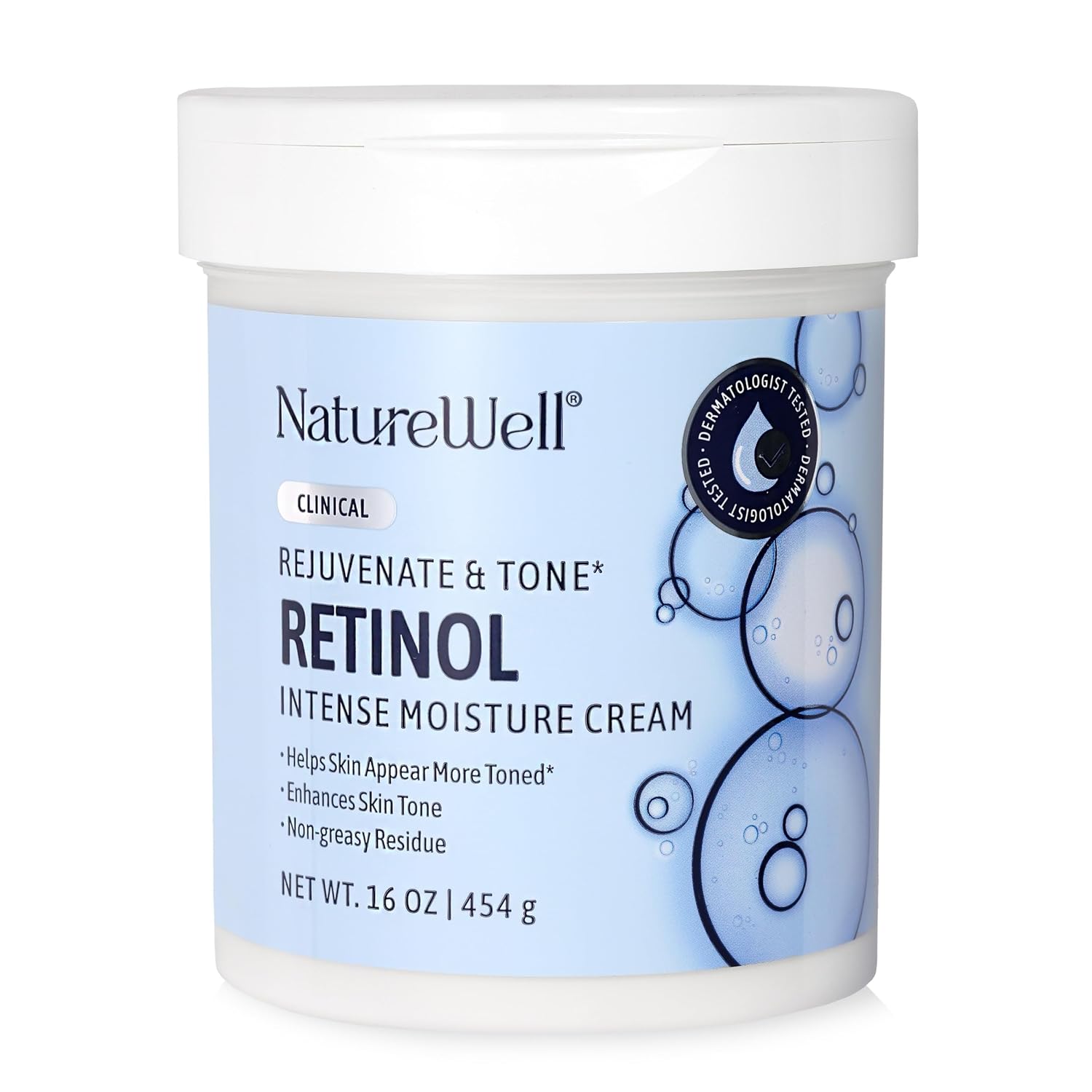 NATURE WELL Clinical Rejuvenate & Tone Retinol Intense Moisture Cream